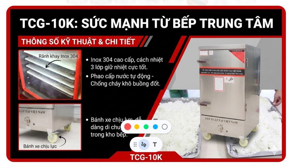 TCG10K SỨC MẠNH TỪ BẾP TRUNG TÂM Thiết Bị Nhà Hàng TCG 10K SỨC MẠNH TỪ BẾP TRUNG TÂM