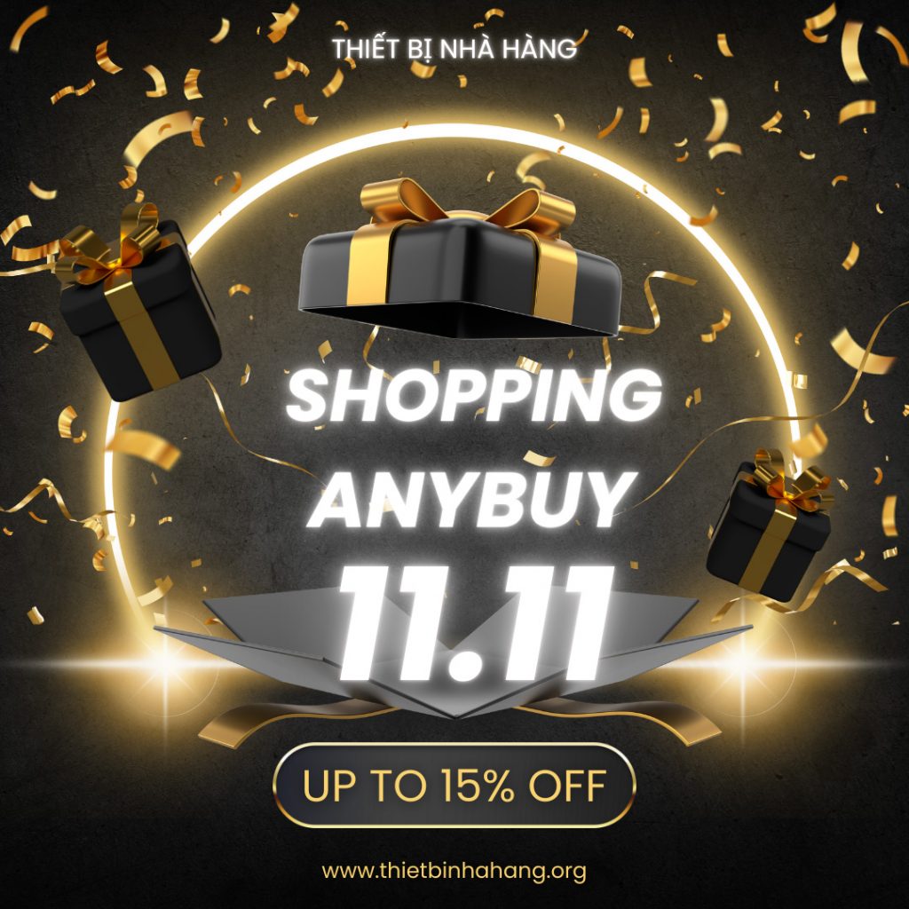 Shopping ANYBUY 11.11 ưu đãi ngập tràn