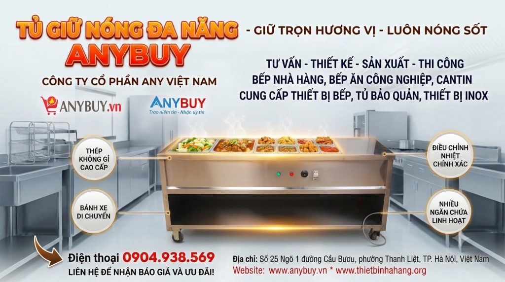 Tủ Giữ Nóng Giữ Nóng Món Ăn Giữ Ấm Bữa Ăn