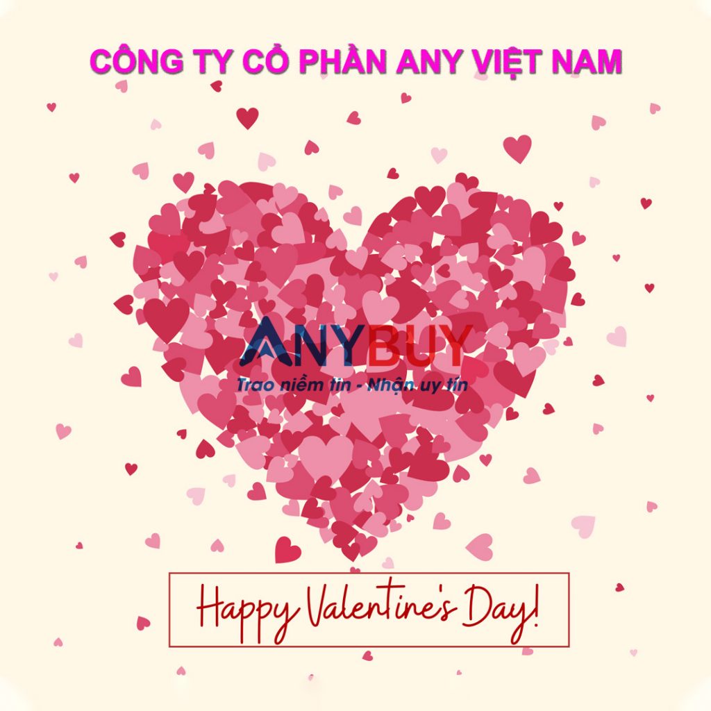 Valentine là ngày gì? Mua sắm tại ANYBUY