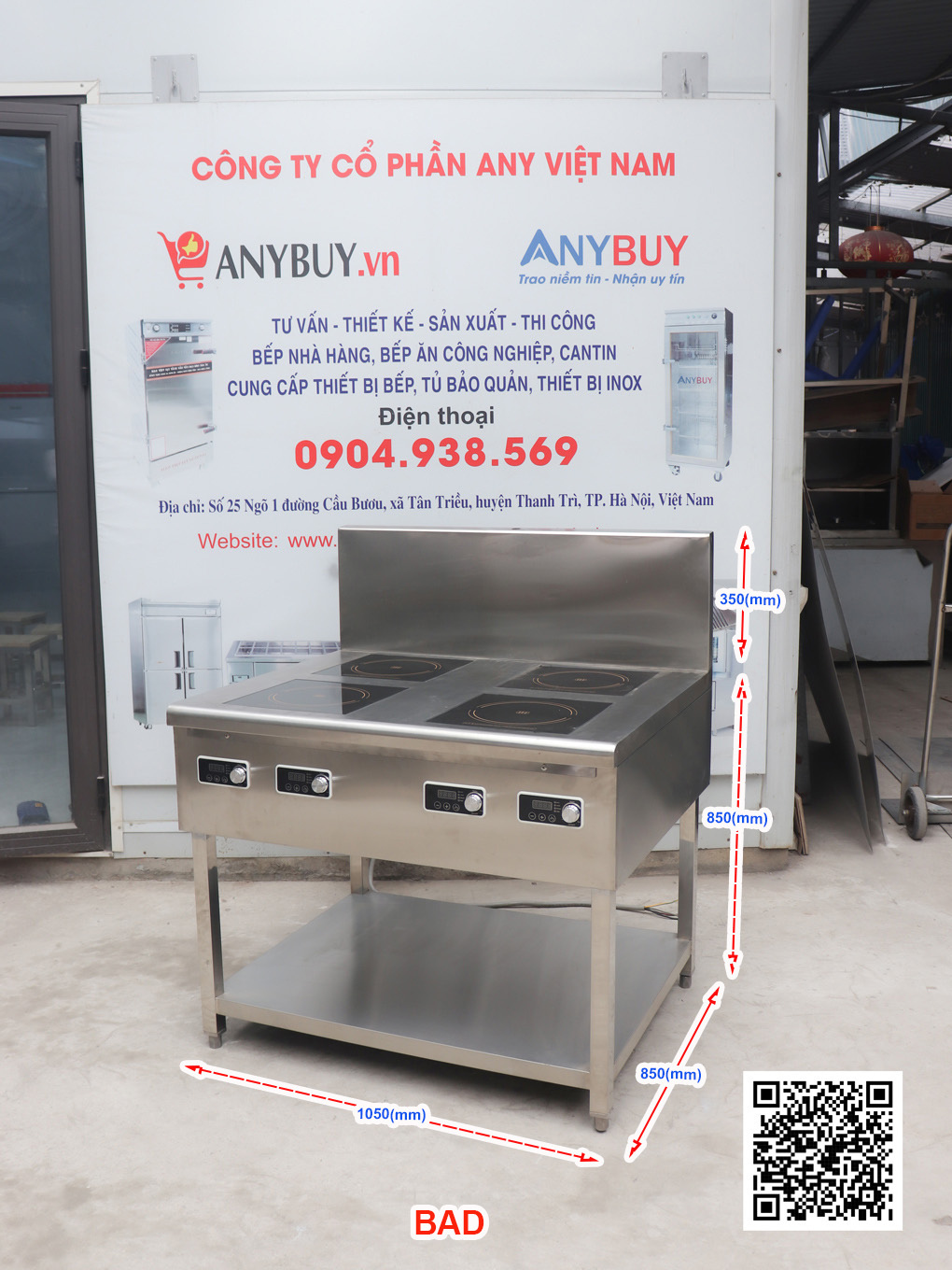 Bếp Âu Dùng Điện là một trong các sản phẩm "thiết bị nhà hàng", có thể nấu được đa dạng các món ăn cùng lúc như món hầm, nấu canh, món soup, nấu nước dùng hay các món luộc, chiên xào,… giúp tiết kiệm thời gian, công sức, hỗ trợ tối đa cho người đầu bếp. Thông số kỹ thuật Bếp Âu Dùng Điện BAD