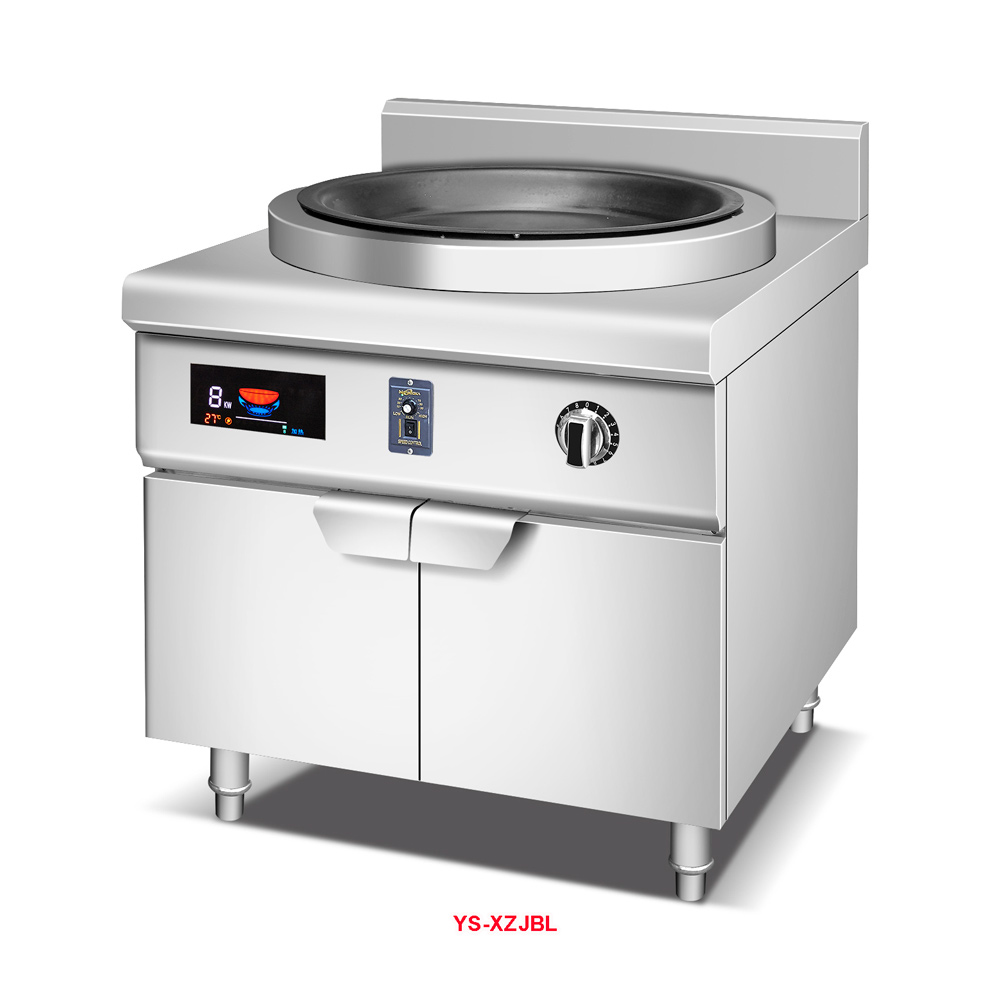 Bếp Công Nghiệp YS-XZJBL là một trong mẫu Bếp Từ Công Nghiệp thương hiệu YueShun, kích thước 800x900x800/150mm, sử dụng điện áp 380V, công suất 8KW Bếp Công Nghiệp YS-XZJBL