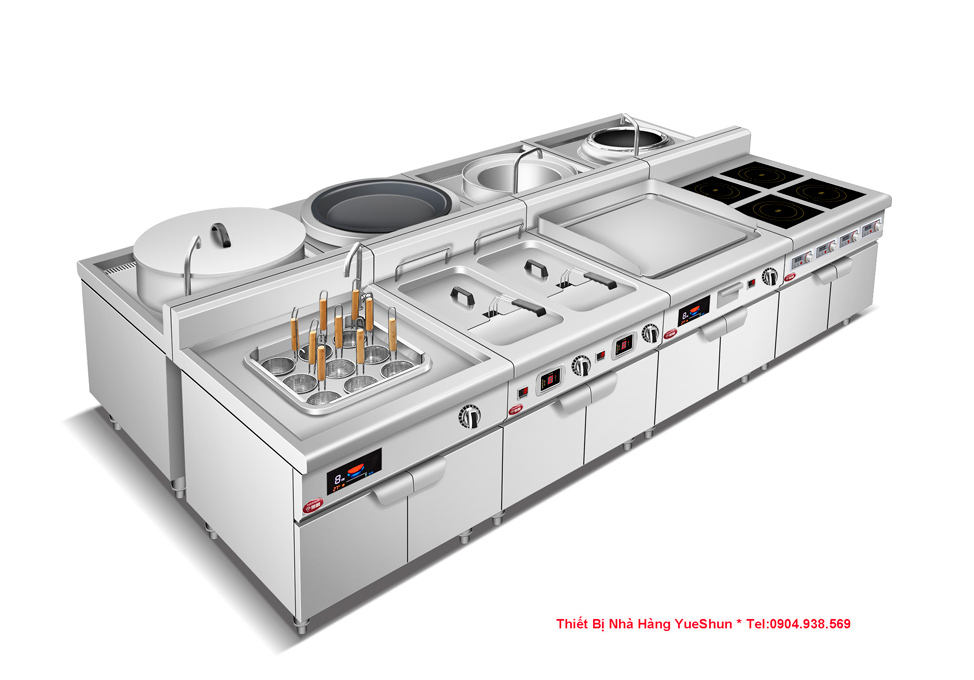 Thiết bị Yueshun là một trong các sản phẩm Bếp Công Nghiệp đóng vai trò quan trọng trong việc vận hành hiệu quả và chuyên nghiệp của một nhà hàng, đặc biệt là trong các bếp ăn công nghiệp và các cơ sở kinh doanh dịch vụ ăn uống. Thiết Bị Nhà Hàng YueShun * Tel:0904.938.569