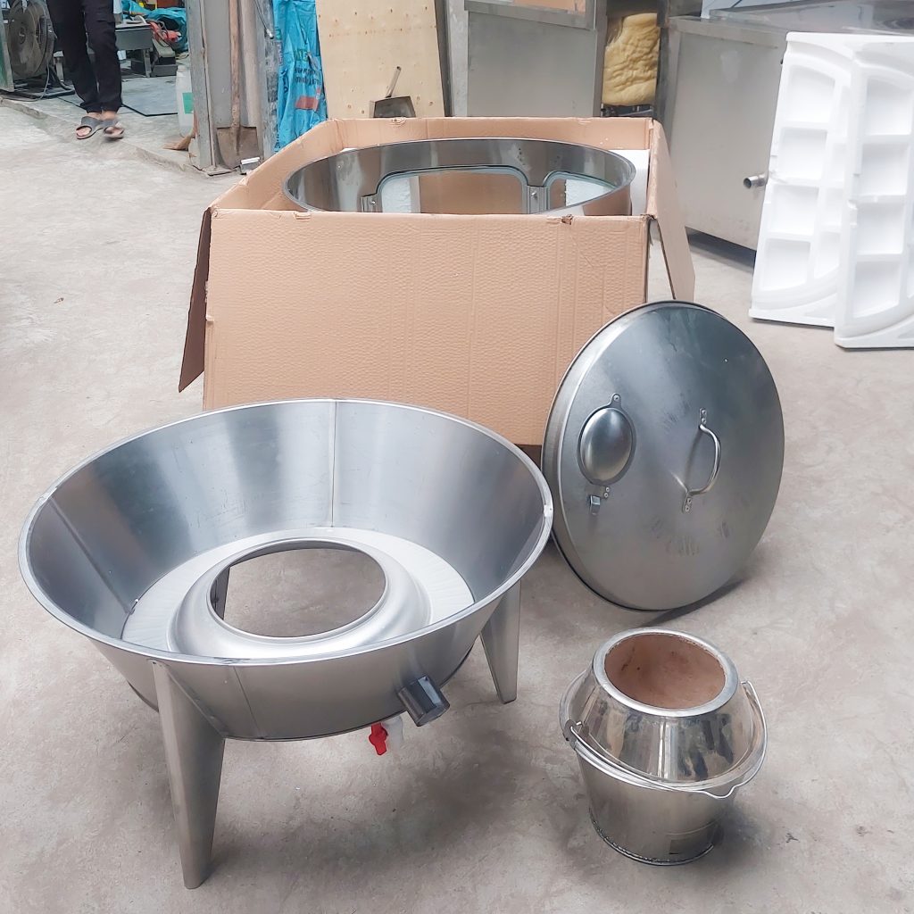 Thông số kỹ thuật Lu quay vịt inox Phi 90 kính Lu quay inox phi 90 kính LV-P90K