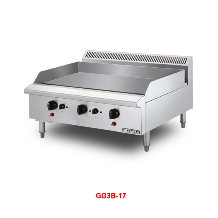 Bếp chiên rán phẳng dùng gas Berjaya GG3B-17 Bếp chiên rán phẳng dùng gas Berjaya GG3B-17