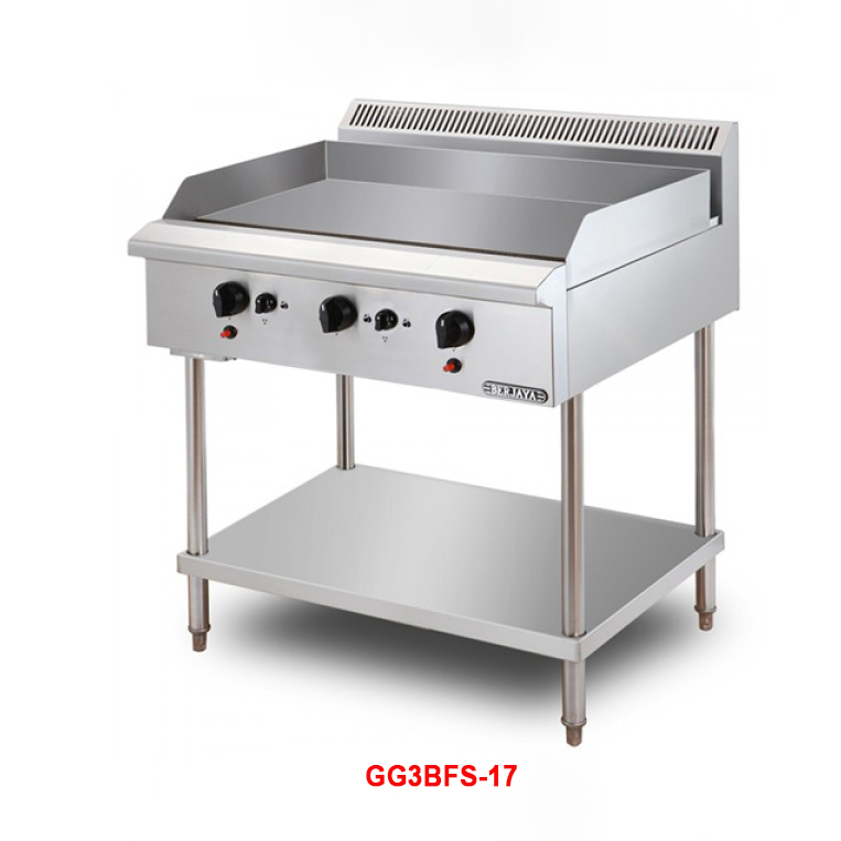 Bếp chiên rán phẳng dùng gas Berjaya GG3B-17 Bếp chiên rán phẳng dùng gas Berjaya GG3B-17