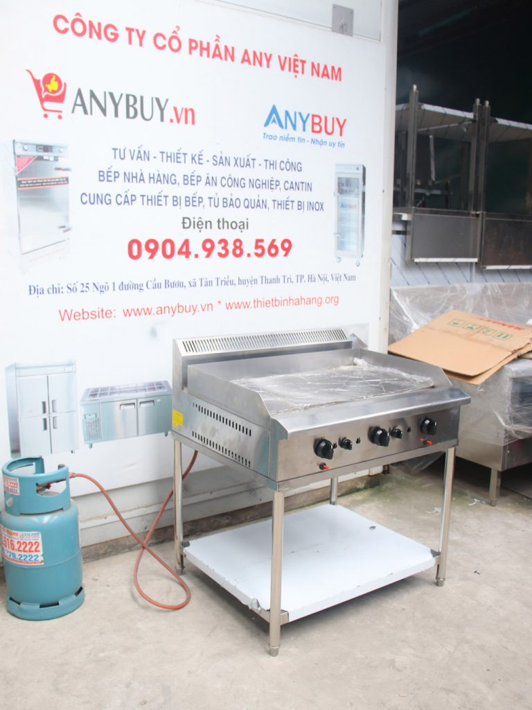Bếp chiên rán phẳng dùng gas Berjaya GG3BFS-17