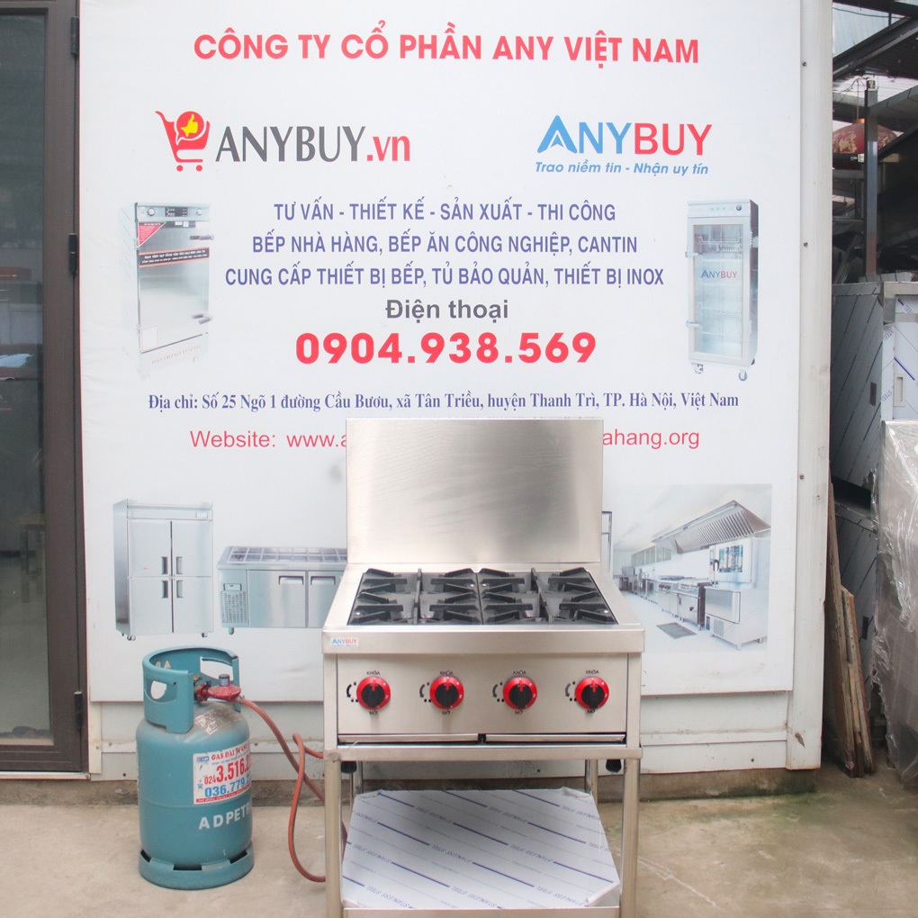 vai trò quan trọng của "bếp âu 4 họng" dùng gas