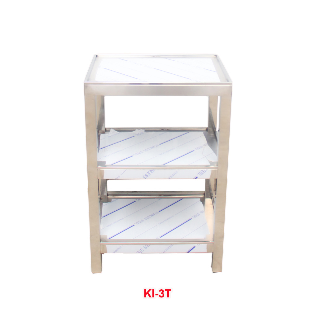 Kệ Inox 3 tầng KI-3T