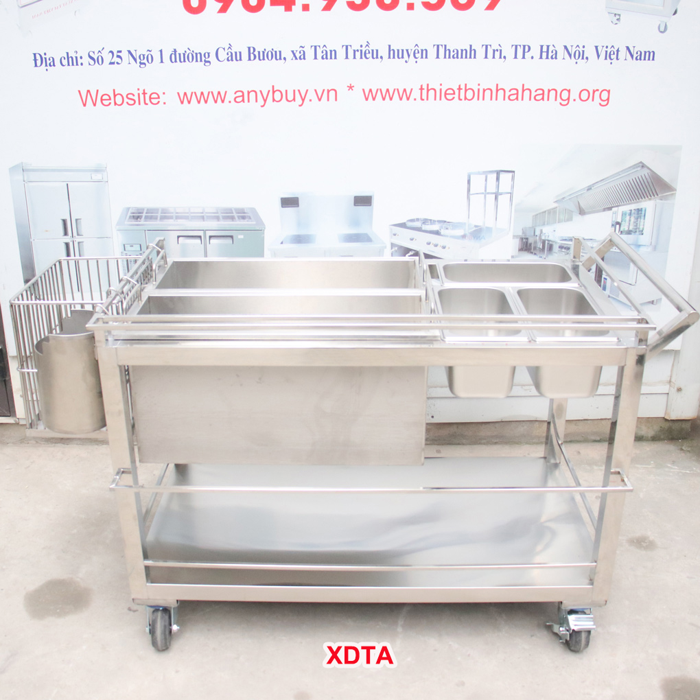 Xe Đẩy Thức Ăn ANYBUY XDTA Thiết Bị Nhà Hàng Xe Đẩy Thức Ăn ANYBUY XDTA