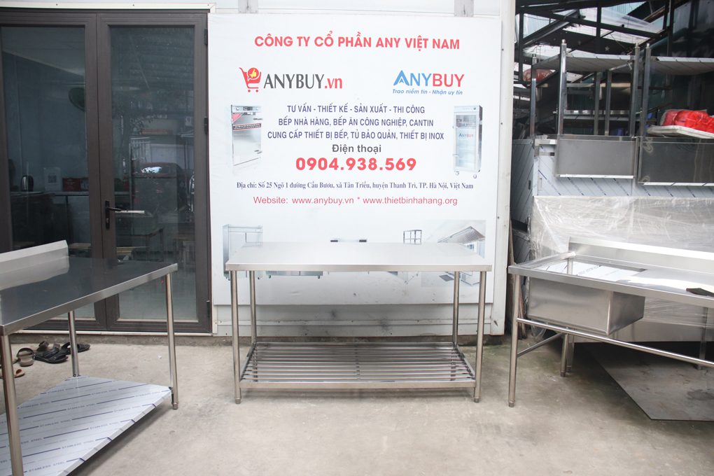 Vai trò quan trọng của Bàn sơ chế/Bàn soạn mà bạn nên biết