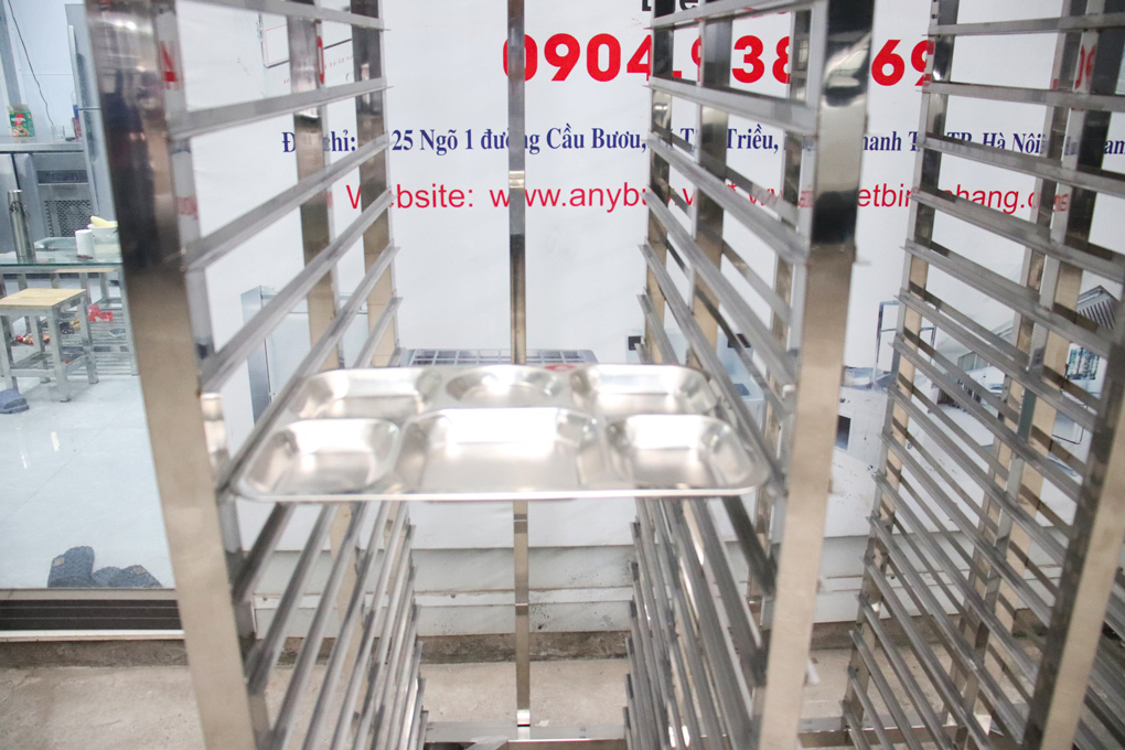 Xe Đẩy Khay Cơm XD-KC