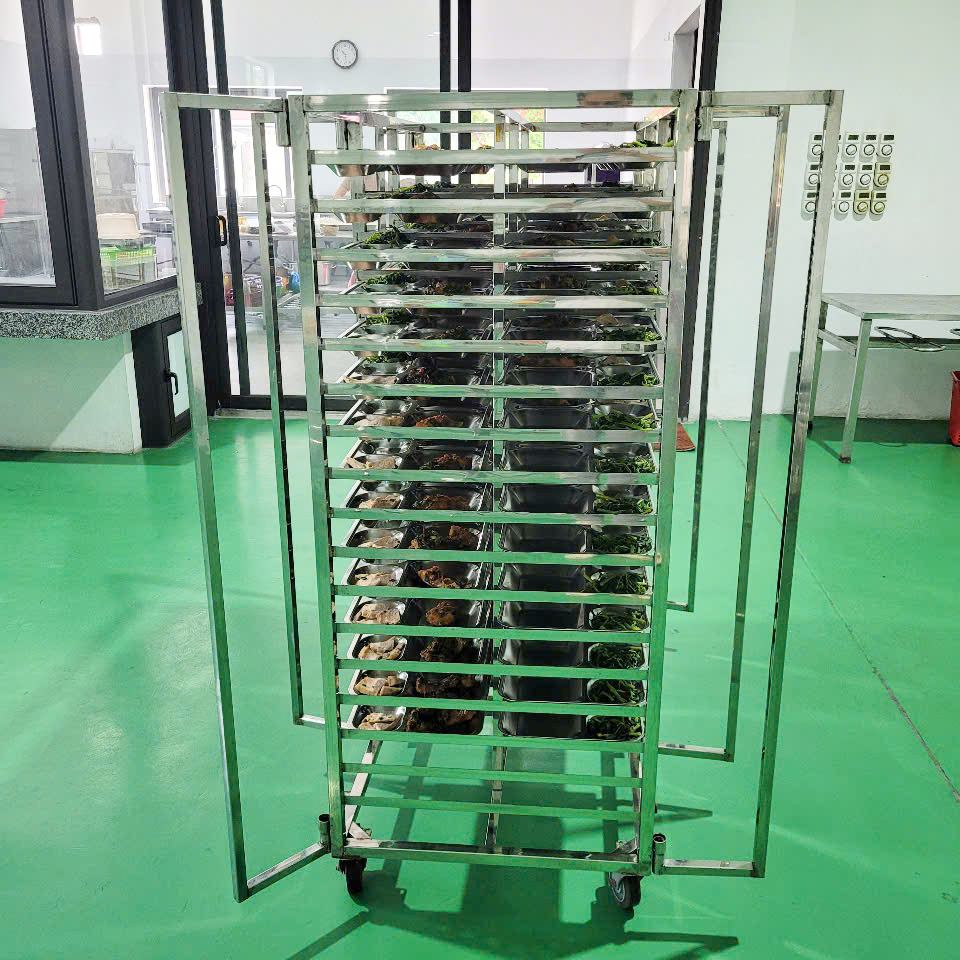 Xe Đẩy Khay Cơm XD-KC