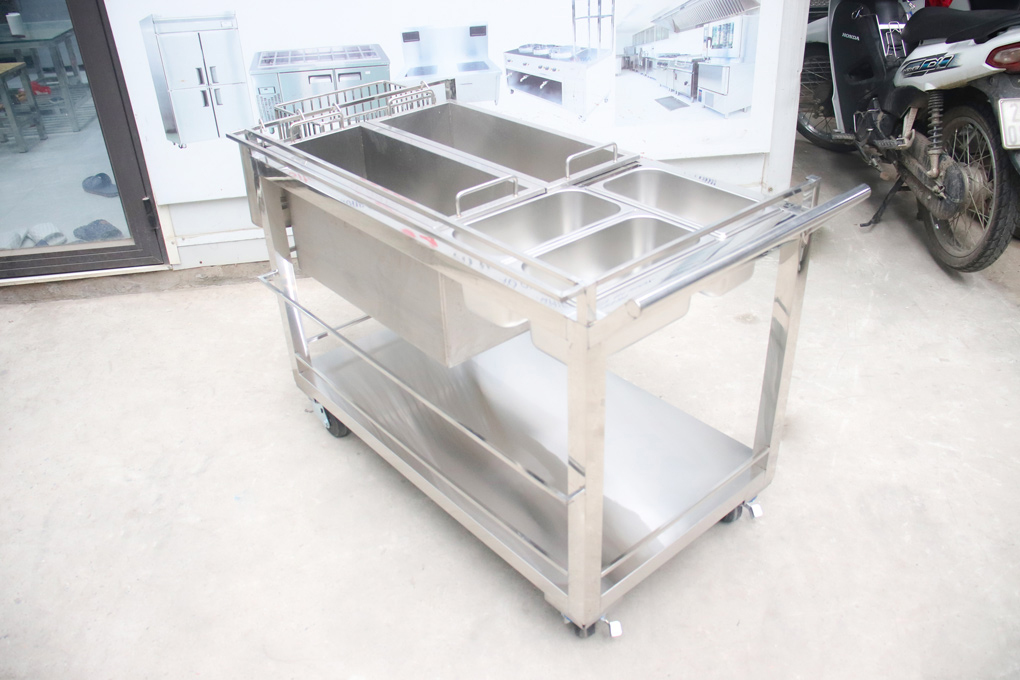 Xe Đẩy Thức Ăn ANYBUY XDTA Thiết Bị Nhà Hàng Xe Đẩy Thức Ăn ANYBUY XDTA