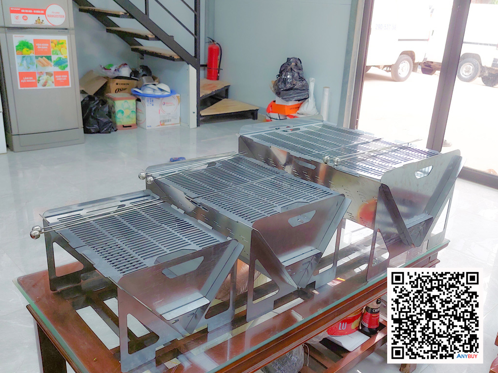 Dòng Bếp Nướng BBQ Mini Thiết Kế Thông Minh ANYBUY