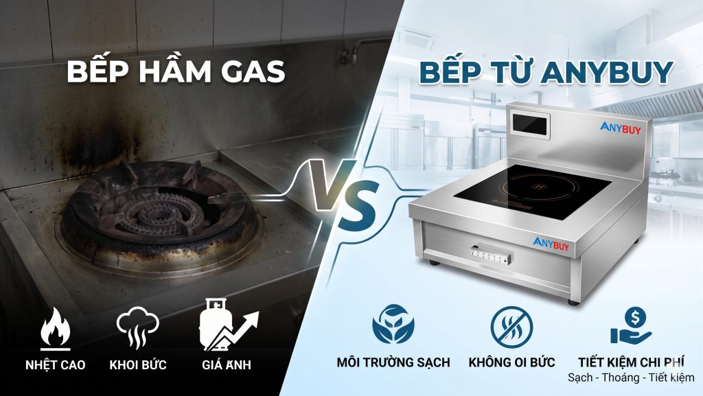 Bếp Từ Thay Thế Bếp Gas Tiết Kiệm