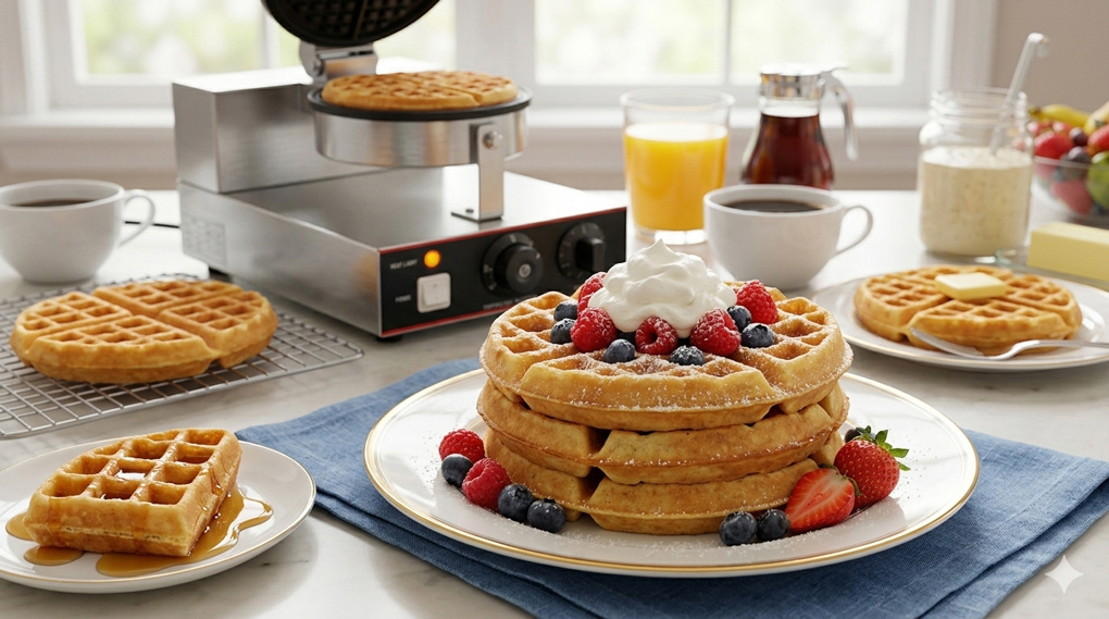 Cách Làm Bánh Waffle
