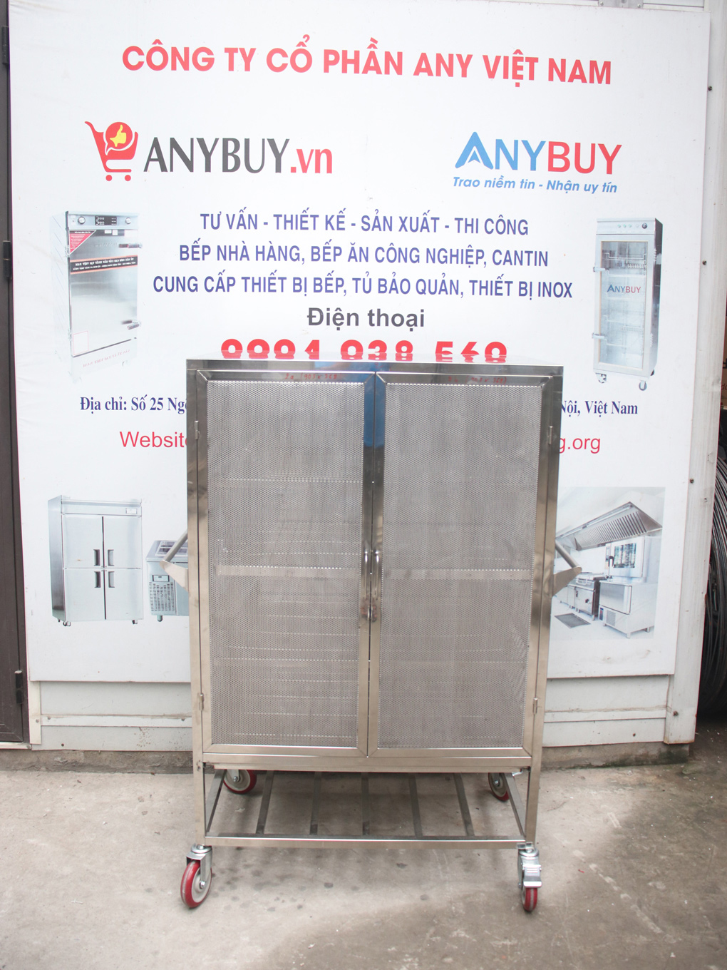 Tủ Bát Đĩa Inox Gia Đình Cao Cấp ANYBUY