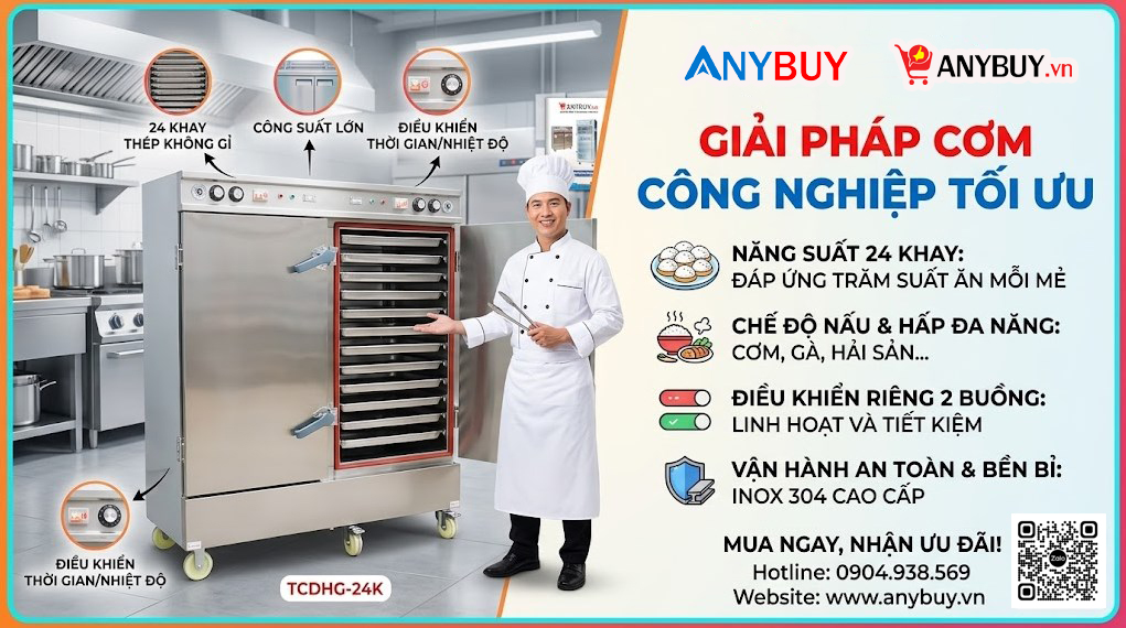 Tủ Cơm 24 Khay