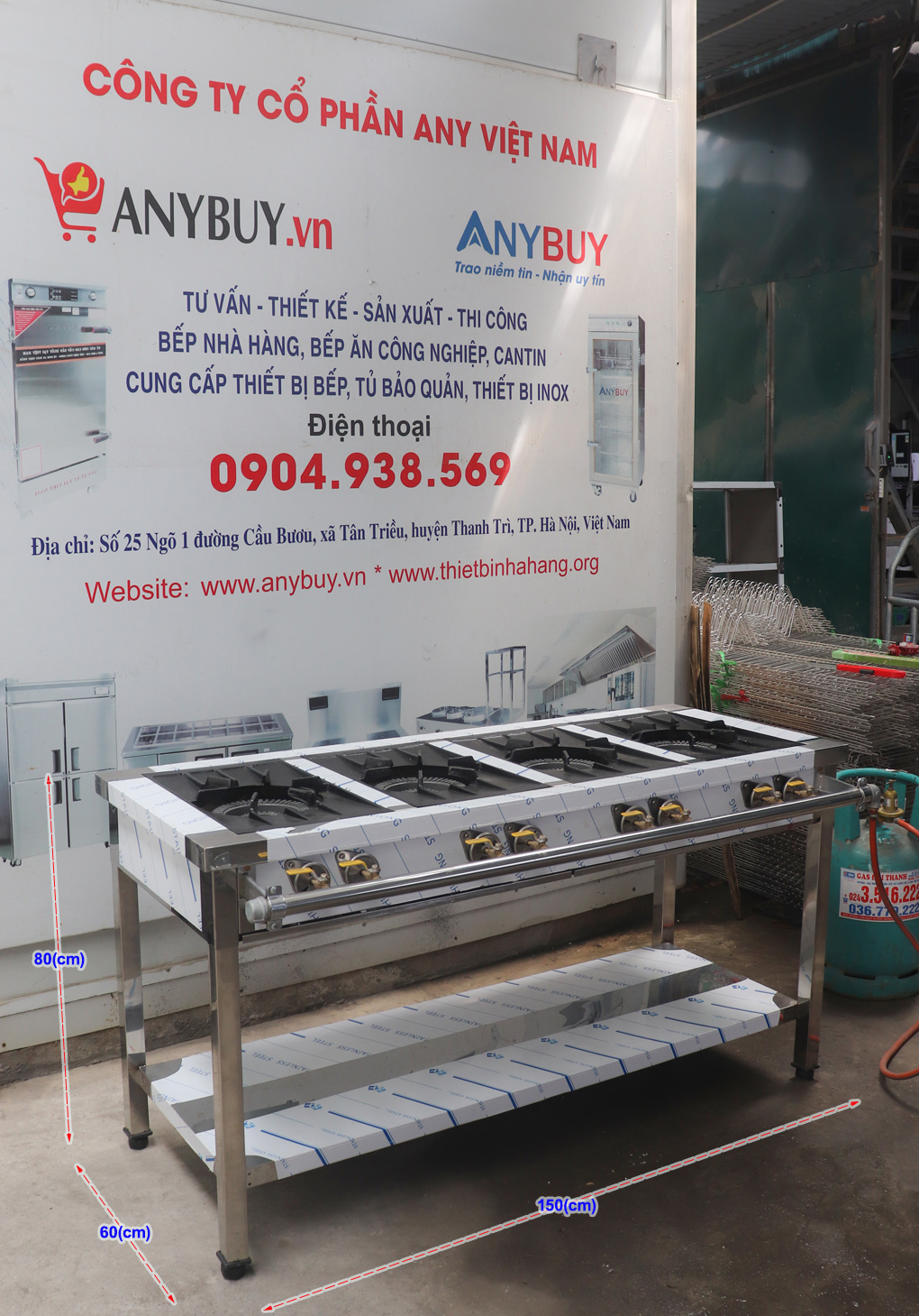 Bếp Giàn Gas Hàn Quốc 4 Họng To Thiết Bị Nhà Hàng Bếp Giàn Gas Hàn Quốc 4 Họng To