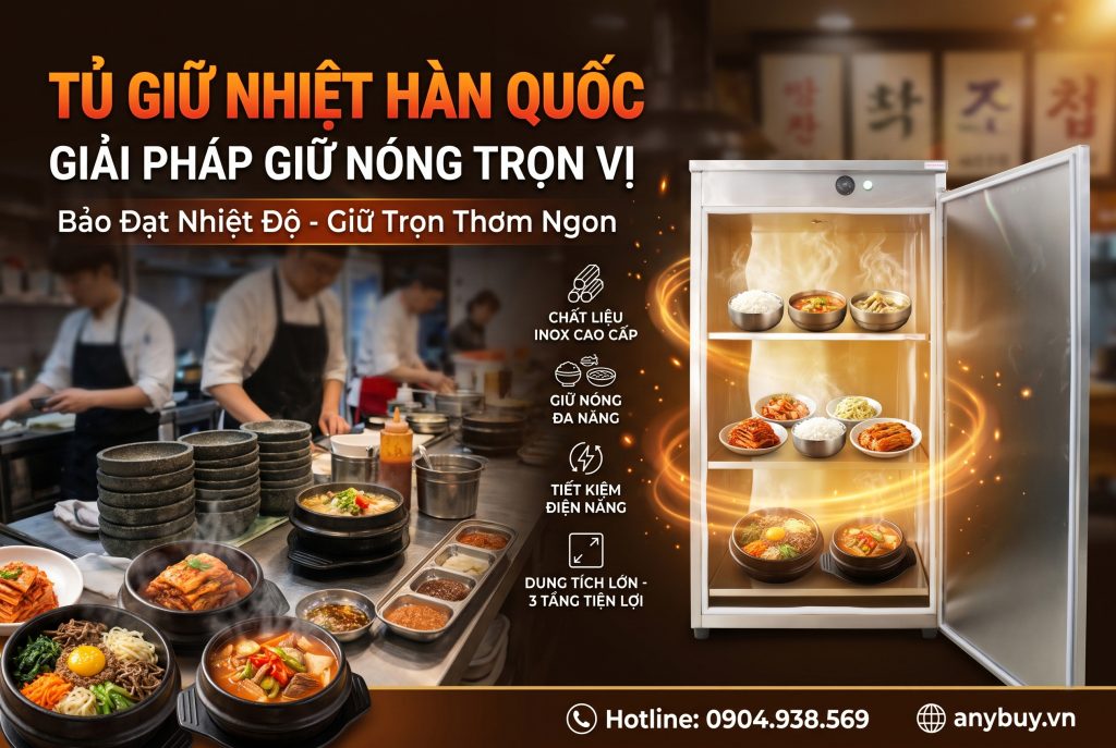 Tủ Giữ Nhiệt Hàn Quốc 한국산 보온 저장 캐비닛