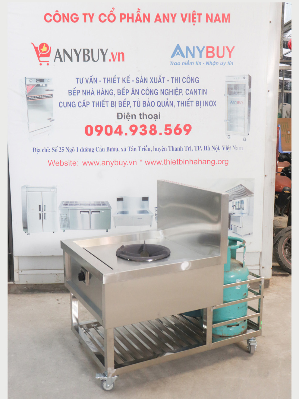 Bếp Á Di Động 1 Họng Gas Thiết Bị Nhà Hàng Bếp Á Di Động 1 Họng Gas