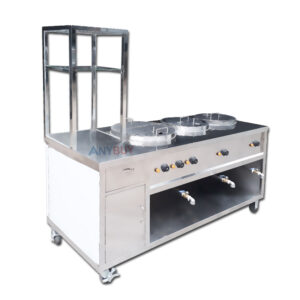 Bộ nồi nấu phở 50 30 20 lít liền bàn ANYBUY NP-3N503020L