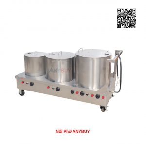 Bộ 3 nồi phở liền bàn ANYBUY