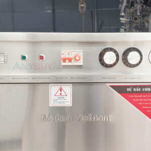 Bảng điều khiển của Tủ nấu cơm điện Aptomat 4 khay