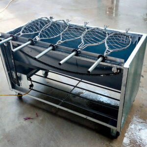 Thông tin chi tiết Lò quay vịt nướng than hoa mini