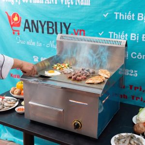 GH-718 Bếp chiên rán mặt phẳng dùng gas
