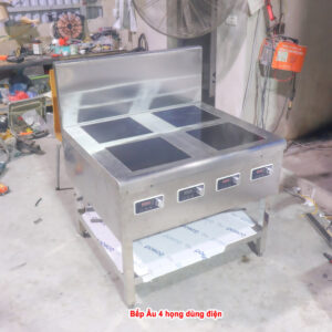 Bếp âu 4 họng dùng điện 5KW mỗi bếp BAA-4E