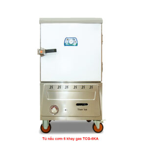 Tủ nấu cơm 6 khay gas TCG-6KA