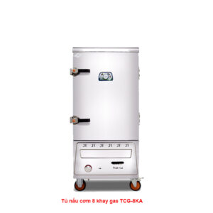 Tủ nấu cơm 8 khay gas TCG-8KA