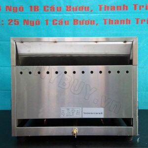 Mặt sau Bếp chiên nhúng gas đôi YF-72