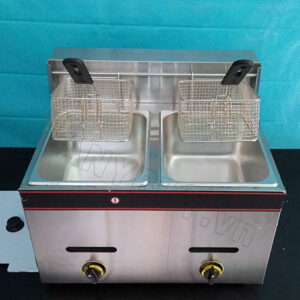 Bếp chiên nhúng gas đôi YF-72