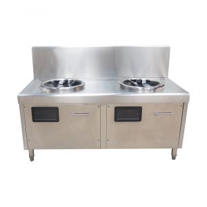 Bếp từ công nghiệp đôi mặt lõm kính