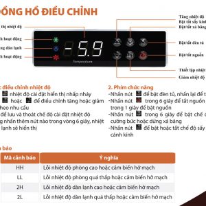 Hướng dẫn sử dụng tủ cấp đông lạnh công nghiệp