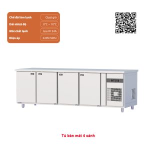 Tủ bàn mát quạt gió 4 cánh BMQ-4MI2276