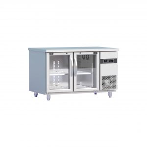 Tủ bàn mát quạt gió 2 cánh kính