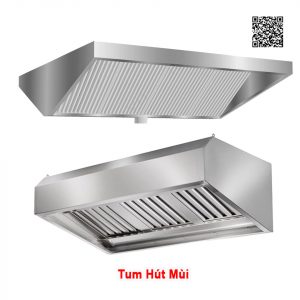 Tum hút mùi công nghiệp đơn và tum hút mùi công nghiệp đôi