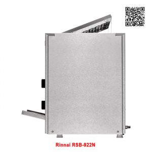 Mặt bên Lò nướng Salamander Rinnai RSB-922N