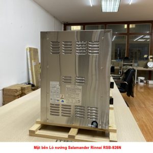 Mặt bên Lò nướng Salamander Rinnai RSB-926N