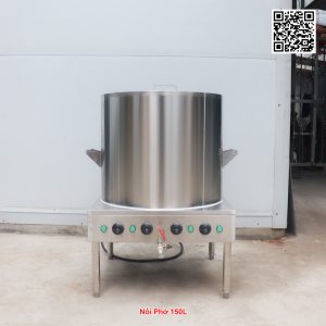 Bộ nồi nấu phở dùng điện dung tích 150 lít
