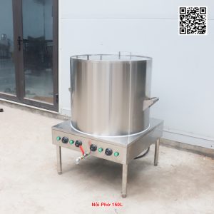 Bộ nồi nấu phở dùng điện dung tích 150 lít