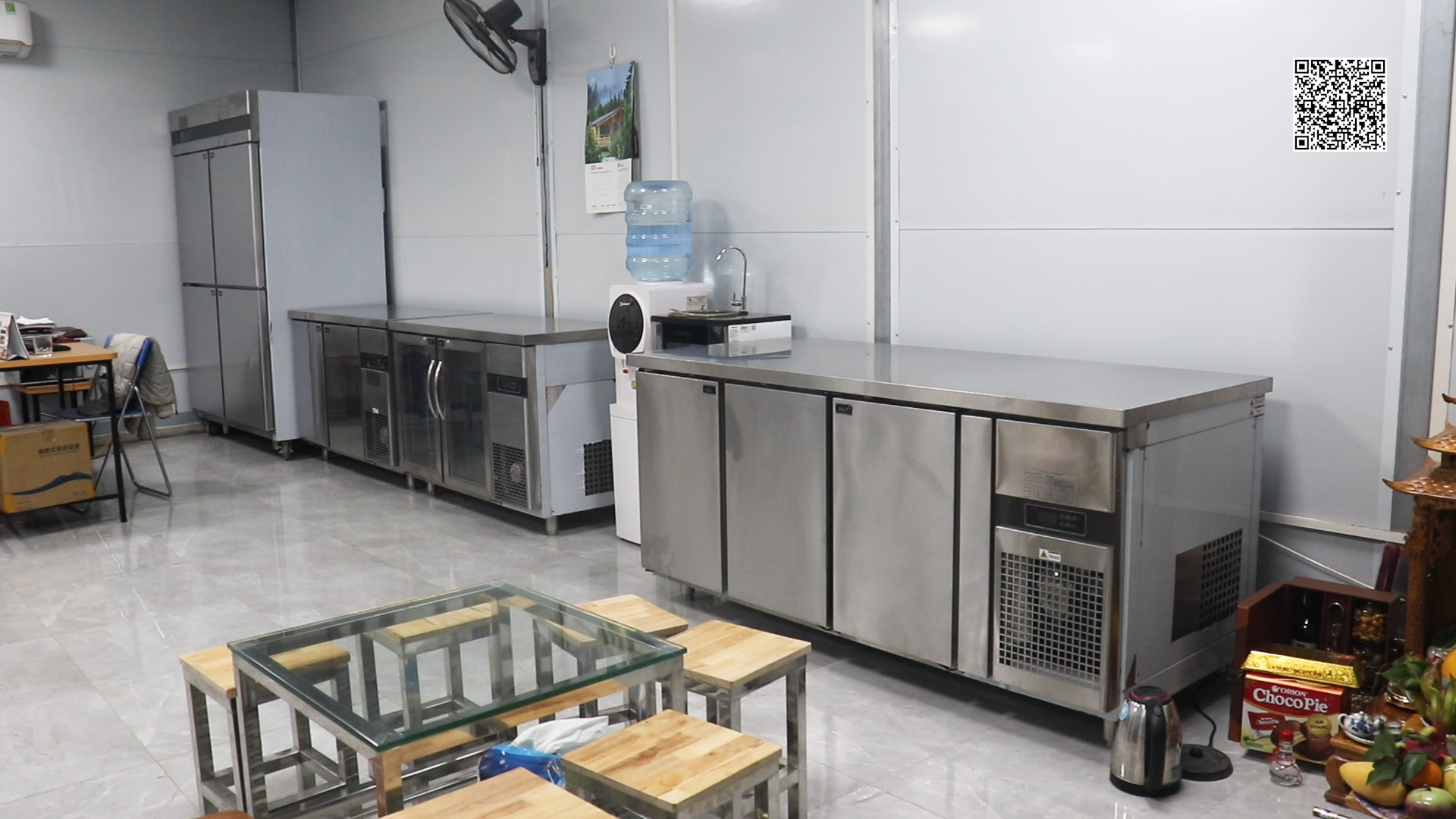 Showroom trưng bày sản phẩm thiết bị lạnh công nghiệp Công ty cổ phần ANY Việt Nam