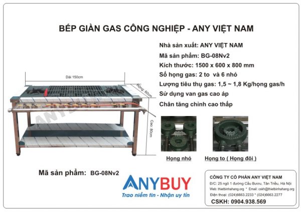 한국식 주방 Bếp Hàn Quốc 2 To 6 Nhỏ model BG-06Nv2 한국식 주방 Bếp Hàn Quốc 2 To 6 Nhỏ model BG-06Nv2