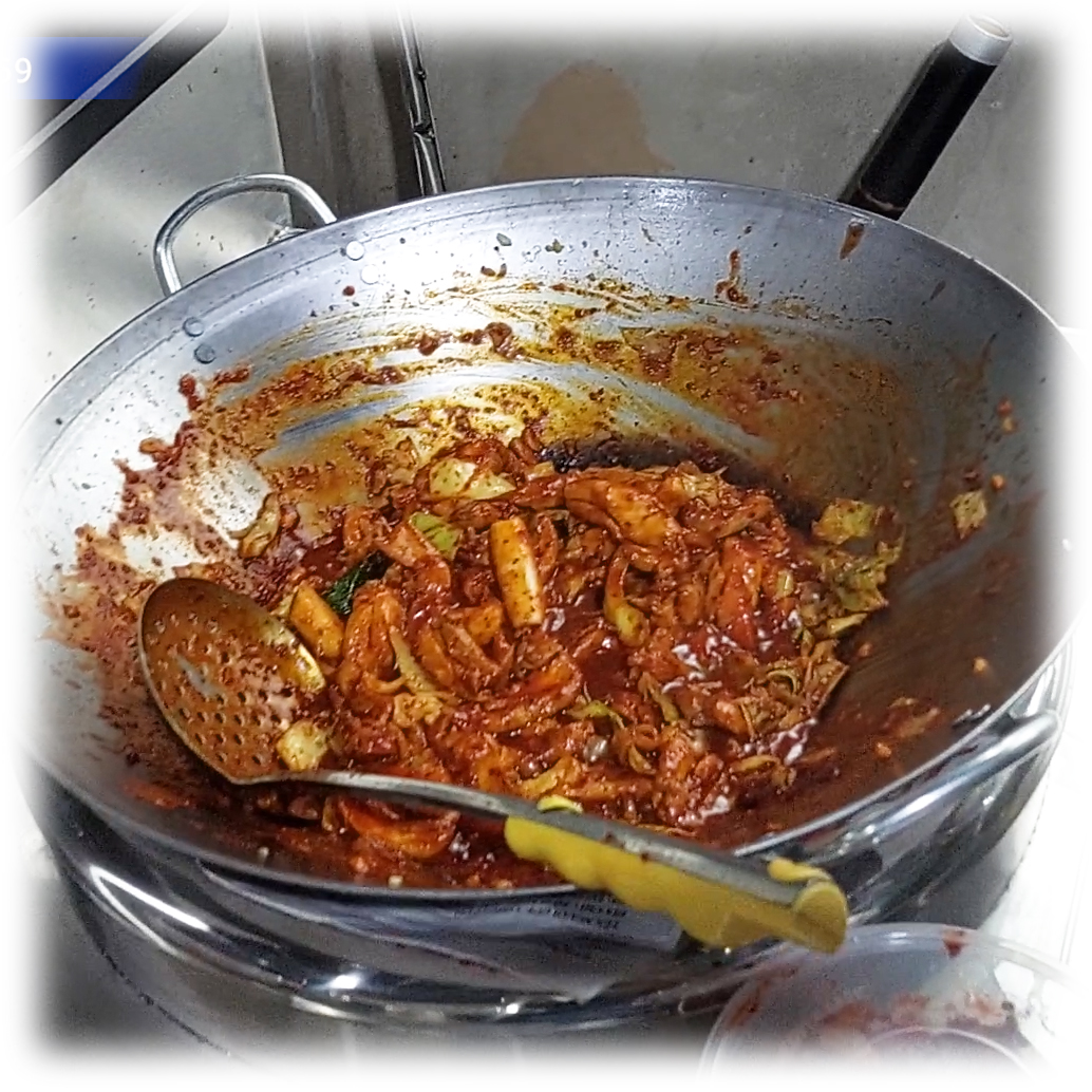 Giới thiệu Gà xào bắp cải phomai Hàn Quốc