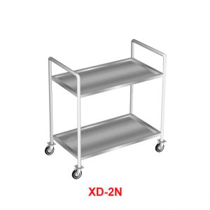 Xe đẩy Inox 2 tầng XD 2N