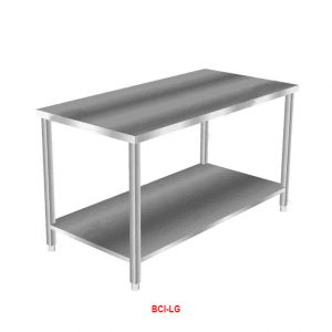 Bàn Chặt Inox Lót Gỗ BCI-LG